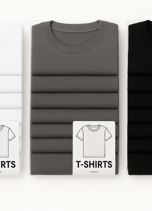 Lot de 6 T-shirts