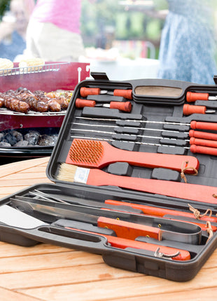Malette Barbecue Barbecase 18 Pièce