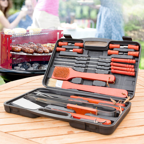Malette Barbecue Barbecase 18 Pièce