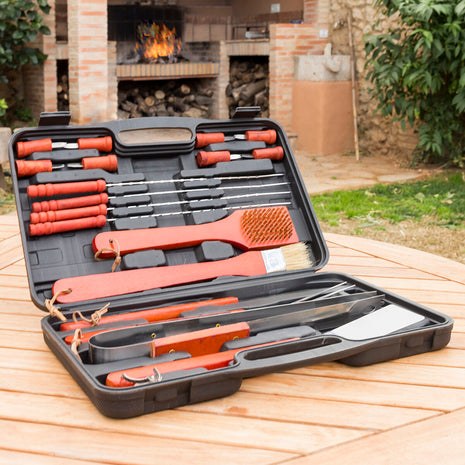 Malette Barbecue Barbecase 18 Pièce