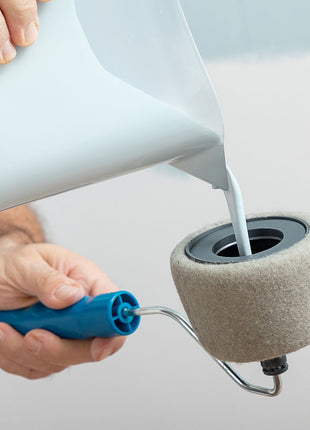Ensemble de rouleaux de peinture anti-goutte rechargeables Roll'n'paint