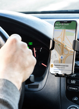 Support pour téléphone portable avec chargeur de voiture sans fil Wolder