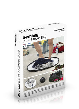 Sac tapis de sol imperméable pour les vestiaires 2 en 1 Gymbag