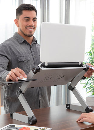 Table Réglable Positions Multiples pour Ordinateur Portable Omnible