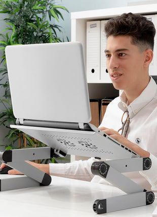 Table Réglable Positions Multiples pour Ordinateur Portable Omnible