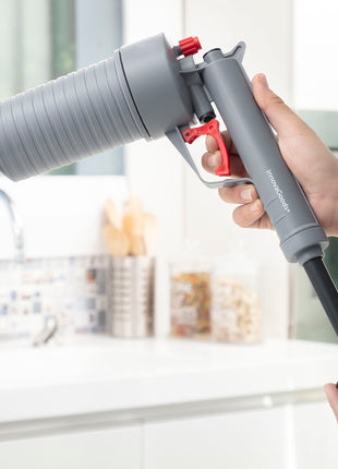 Pistolet Déboucheur à Air Comprimé Universel avec Adaptateurs KlinGun