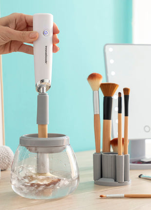 Nettoyeur et Séchoir Automatique pour Pinceaux de Maquillage Maklin